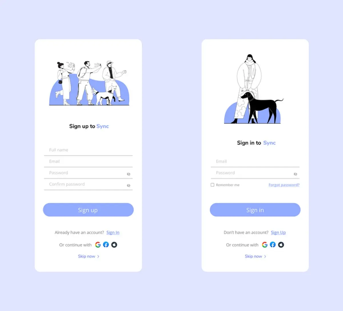 Loginpage-ui-by-HelpingGeeks