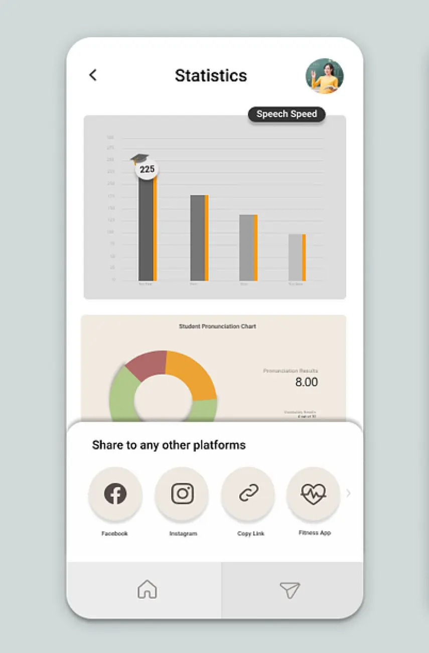Statics-app-ui-by-HelpingGeeks